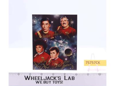 Fab Four Inaugural Tour Artist Rendition AUTOGRAPHED 5x4 Photograph