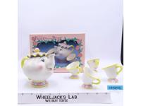 Mrs. Potts & Chip Beauty and the Beast Toy China Tea Set Disney NEW