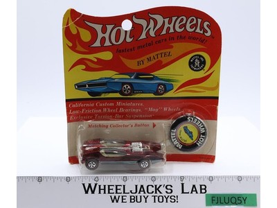 Splittin' Image RED 1969 Redline Hot Wheels Mattel Vintage RL Blister MOSC NOS