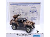 Vamp Mark II Attack Jeep 100% Complete GI Joe 1984 Hasbro Action Figure Vehicle