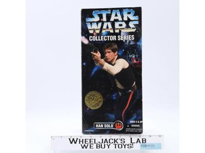 Han Solo 100% Complete Collector Series Star Wars 1996 Kenner 12" Action Figure