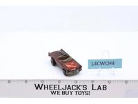 Classic 57 T-Bird Orange w/ Brown Int 1968 1969 Redline Hot Wheels Mattel Vtg RL
