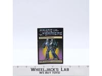 Thundercracker Instructions Manual Booklet 1984 Hasbro G1 Transformers Vintage