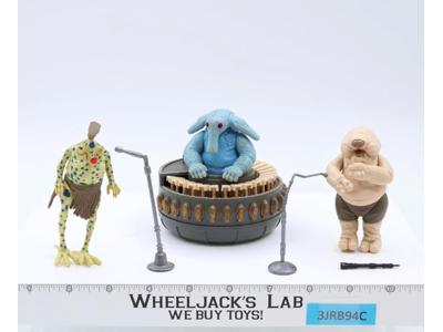 Sy Snootles & Max Rebo Band 100% Complete Star Wars 1983 Kenner Action Figures