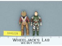 Termite & Boldar 100% Complete Dino Riders 1989 Tyco Vintage Action Figures