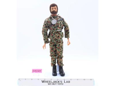Land Adventurer Flocked Brown Hair & Beard 100% Complete 12" GI Joe 1970 Vintage