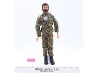 Land Adventurer Flocked Brown Hair & Beard 100% Complete 12" GI Joe 1970 Vintage
