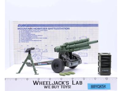 Mountain Howitzer 100% Complete GI Joe 1984 Hasbro Vintage Action Figure Vehicle