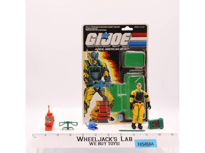 Lightfoot V1 100% Complete W/34 CARDBACK & Bubbles 1988 G.I. Joe Hasbro Vintage