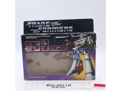 Megatron EMPTY Box Only 1985 Action Figure Vintage Hasbro G1 Transformers