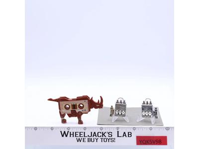 Ramhorn SILVER Cassette 100% Complete 1986 G1 Transformers Vintage Action Figure