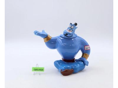 A Friend Like Me Ceramic Genie Musical Tea Pot Aladdin Disney Schmid NEW MIB