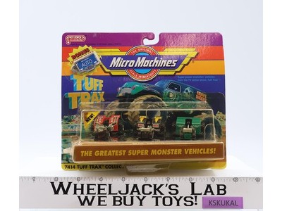 7414 Tuff Trax Collection #4 Super Monster Vehicles Micro Machines Galoob NEW