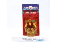 Prince Adam 12 Back NEW MOSC 1983 Masters of the Universe MOTU Mattel Vintage