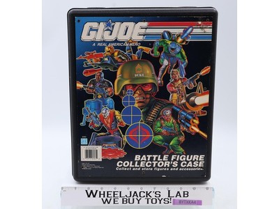 Battle Figure Collector's Case GI Joe 1991 Hasbro Vintage Storage Carry Case
