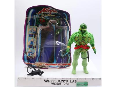 Strykor Lizard Ninja Assassin Select Defenders 1985 Vintage Action Figure w/Card