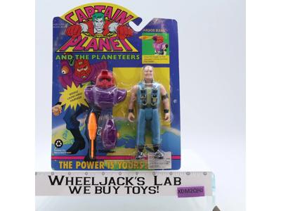 Argos Bleak 6" Captain Planet and the Planeteers Tiger Toys 1991 Vintage MOSC