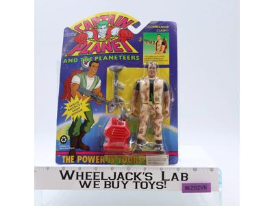 Commander Clash Captain Planet and the Planeteers Tiger Toys 1991 Vintage MOSC