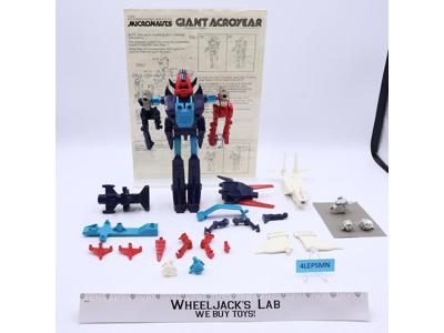 Giant Acroyear Micronauts With Instruction Sheet 1976 Mego Vintage Action Figure