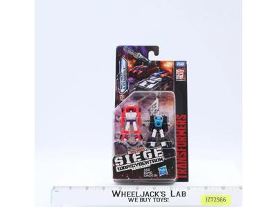 Red Heat & Stakeout Transformers Siege War For Cybertron 2018 Hasbro NEW MISB