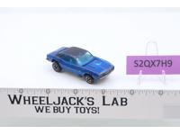 Custom Camaro Blue Black Painted Roof 1968 Hot Wheels Mattel RL HK Blue Interior