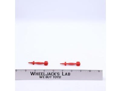 Dreadnok's Tri-Cycle Missiles x2 1987 GI Joe Vintage Hasbro Figure Vehicle