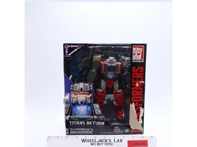 Blunderbuss & Broadside Transformers Titans Return 2016 Hasbro Figure NEW SEALED