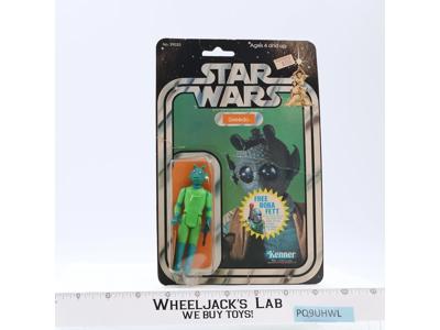 Greedo 20 Back-D Star Wars 1978 Kenner Action Figure NEW MOSC SEALED
