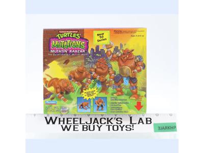 Mutatin' Rahzar TMNT Mutations 1993 Playmates Action Figure NEW MISB SEALED
