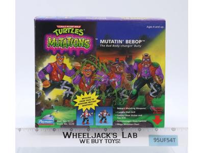 Mutatin' Bebop Teenage Ninja Turtles TMNT Mutations 1992 Playmates NEW Sealed