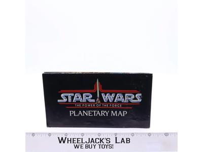 The Sanctuary Moon Planetary Map ORIGINAL Star Wars POTF 1985 Kenner