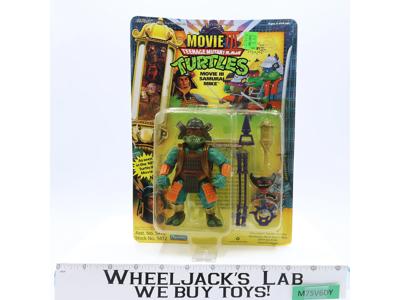 Samurai Mike Movie III Teenage Mutant Ninja Turtles TMNT 1992 MOSC UNPUNCHED