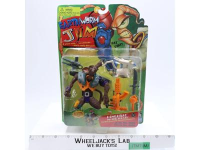 Henchrat Earthworm Jim 1994 Playmates Action Figure NEW SEALED
