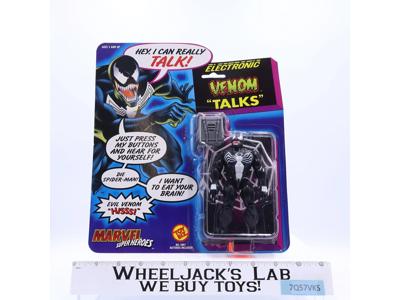 Electronic Venom Talks Marvel Superheroes 1991 Toybiz Action Figure NEW MOSC