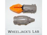 Omega Supreme Claw Rocket + Missile Armor 1985 G1 Transformers Vintage Hasbro