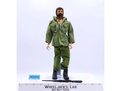 Talking Commander Compete Flocked Brown Hair & Beard 12" GI Joe 1970 Hasbro