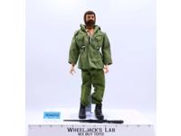 Talking Commander Compete Flocked Brown Hair & Beard 12" GI Joe 1970 Hasbro