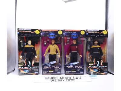 Lot of 4 Star Trek Collector Series 1994 Playmates 9" Action Figurea NEW SEALED