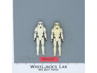 Lot of 2 Star Wars Imperial Stormtroopers 1980s Kenner Vintage Action Figures