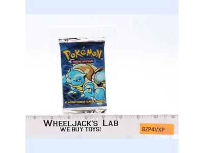 Blastoise Booster Pack (21.42g) Pokemon Base Set 1999 WOTC NEW SEALED