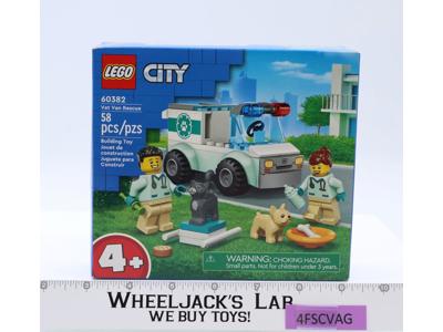 #60382 Vet Van Rescue 2023 Lego City NEW SEALED