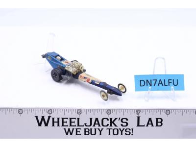 Mongoose Rail Fuel Dragster Blue 1970 1971 Hot Wheels Mattel Vintage Blackwall