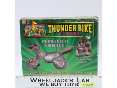Thunder Bike W/Red Ranger MMPR Power Rangers 1994 Bandai Action Figure