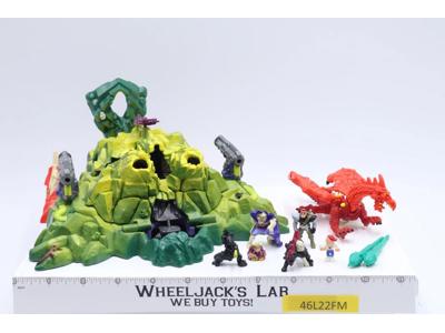 Storms Dragon Island Mighty Max 100% Complete WORKS 1993 Bluebird Toys Playset