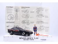 Raven W/Calhoun Burns 100% Complete 1986 MASK M.A.S.K. Kenner Action Figure