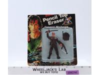 General Warhawk Pencil Top Eraser Rambo Arco 1986 Vintage NEW SEALED