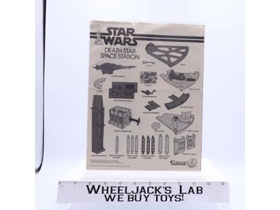 Kenner 1978 Death Star Space Station Instruction Manual Only Vintage