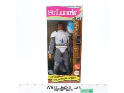 Sir Launcelot World's Greatest Super Knights 1974 Mego Vintage Action Figure MIB