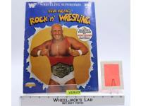 Hulk Hogan Sticker Book Rock N Wrestling W/Secret Decode WWF Titan Sports 1986