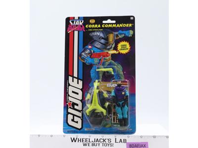 Cobra Commander GI Joe Star Brigade 1993 Hasbro Vintage Figure NEW MOSC SEALED